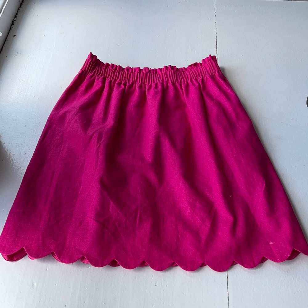 JCrew Scallop Bag Skirt